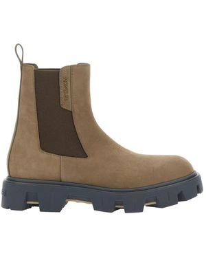 Moncler Chelsea Boots - Brown
