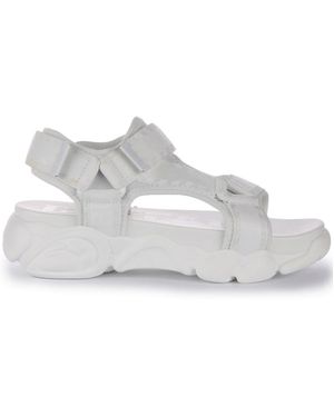 Buffalo Flat Sandals - White