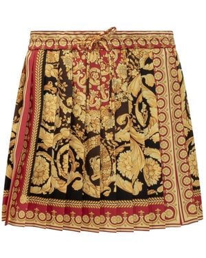 Versace Short Skirts - Marrón