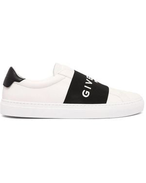 Givenchy Schoenen ,Wit ,Leer Urban Street Sneakers - Zwart