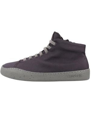 Camper Lace-Up Boots - Blu