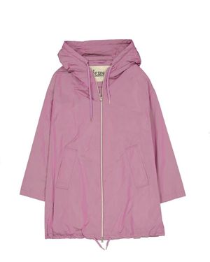 Herno Jassen ,Roze ,Polyester Lichtgewicht Parka Jas - Paars