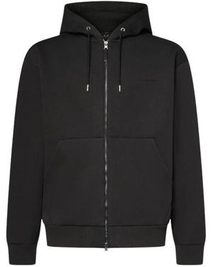 Oakley Hoodies & Sweatvesten ,Zwart ,Katoen Momento Fz