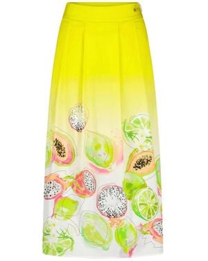 Marc Cain Midi Skirts - Yellow