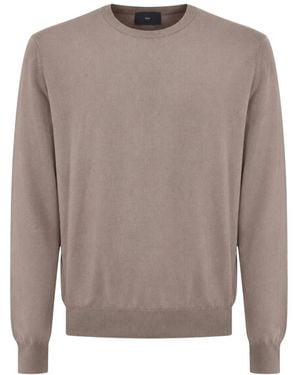 Liu Jo Round-Neck Knitwear - Grigio