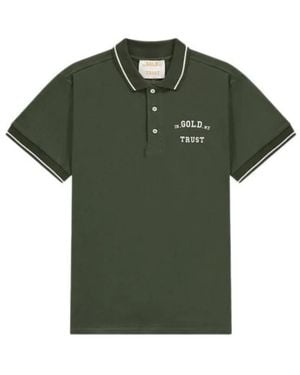In Gold We Trust Polo Shirts - Green