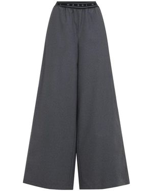 Marni Wide Trousers - Grigio