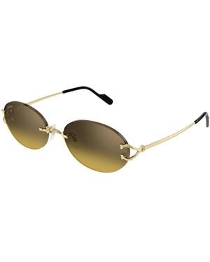 Cartier Décor C Zonnebril - Metallic