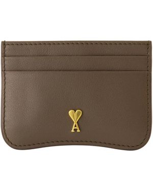 Ami Paris Wallets & Cardholders - Marrón