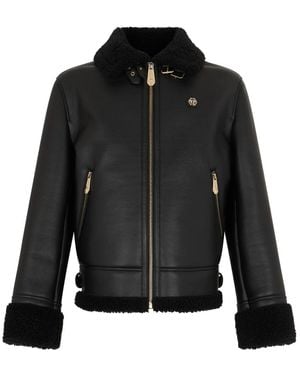 Philipp Plein Faux Fur & Shearling Jackets - Nero