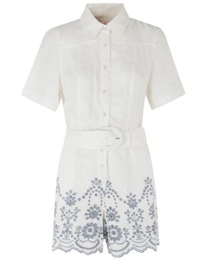 MC2 Saint Barth Playsuits - Weiß