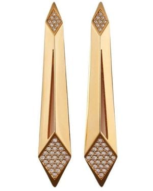 Versace Earrings - Metallic