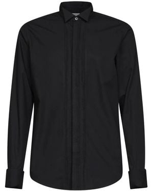 Dries Van Noten Overhemden ,Zwart ,Katoen Overhemden