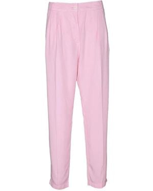 Replay Straight Trousers - Pink