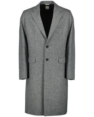 Dior Einreihiger Mantel - Grau