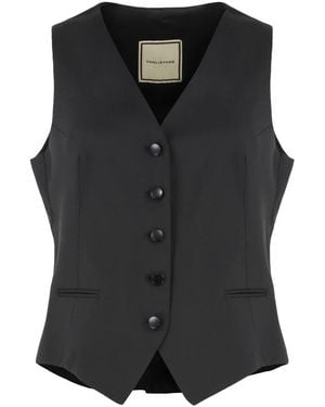 Tagliatore Vests - Black