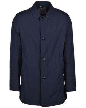 Gimo's Single-Breasted Coats - Blue