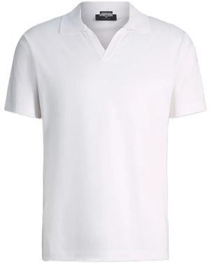Strellson Polo-Shirt Mit V-Ausschnitt - Weiß