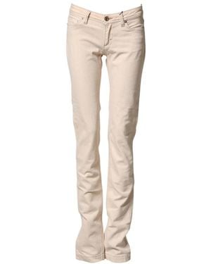 Dolce & Gabbana Slim-Fit Trousers - Natural