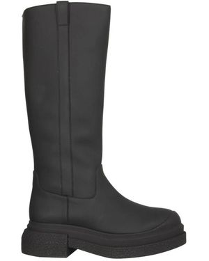 Stuart Weitzman High Boots - Negro