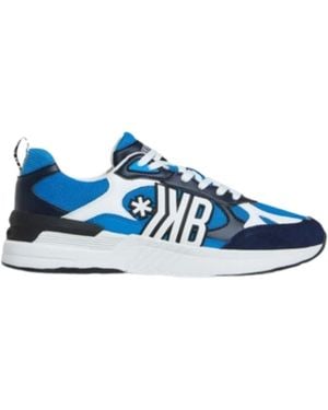 Bikkembergs Schoenen ,Blauw ,Leer Dunga M Sneakers