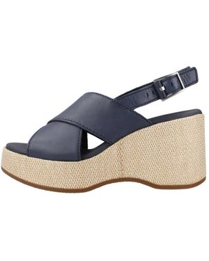 Clarks Wedges - Blauw