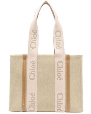 Chloé Tassen ,Tote Bags - Naturel