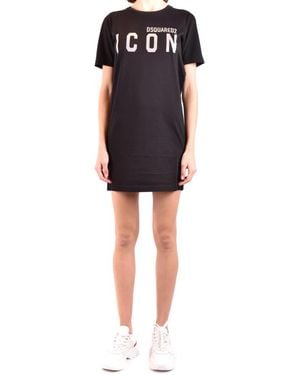 DSquared² Short Dresses - Black
