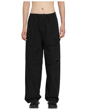 C.P. Company Wide Trousers - Black