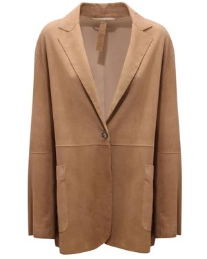 The Jack Leathers Blazers - Brown