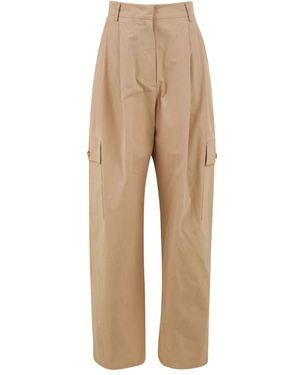 Attic And Barn Straight Trousers - Neutro