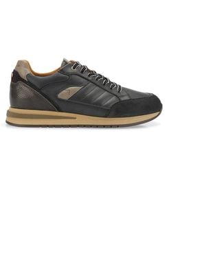 Ambitious Temple Quilted Sneaker - Zwart