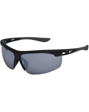 Nike Accessoires ,Zwart ,Leer Windtrack Zonnebril