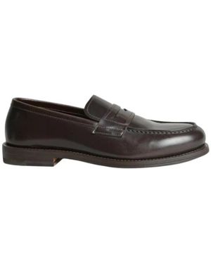 Henderson Mocasín Piel Brillante - Schwarz