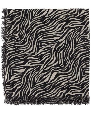 Isabel Marant Accessoires ,Zwart ,Wol Alecia Sjaal