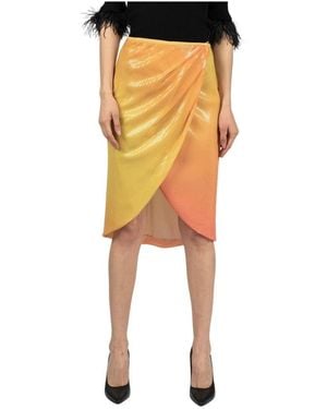 Patrizia Pepe Midi Skirts - Amarillo