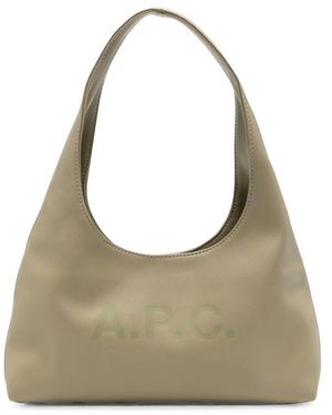 A.P.C. Baby Ninon Schultertasche - Grau