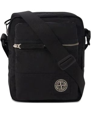 Stone Island Messenger Bags - Negro