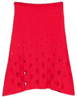 GIMAGUAS Rokken ,Rood ,Aros Midi Rok