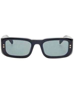 Jacquemus Les Lunettes Jac195 Rechteckige Sonnenbrille - Blau
