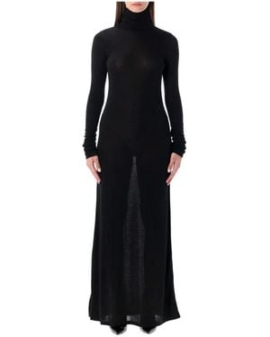 THE GARMENT Verlängerte Silhouette Maxikleid - Schwarz