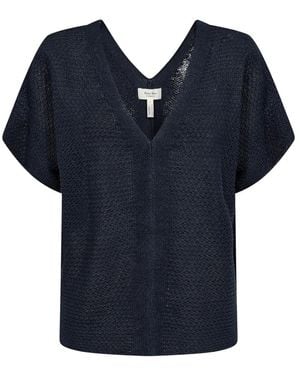Part Two V-Neck Knitwear - Blue