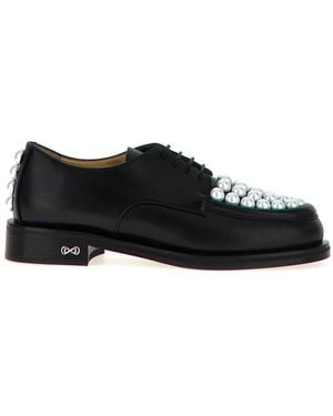 Mach & Mach Laced Shoes - Black