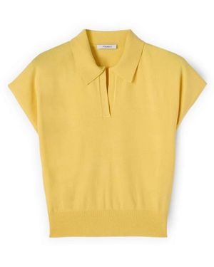mötivi V-Neck Knitwear - Amarillo