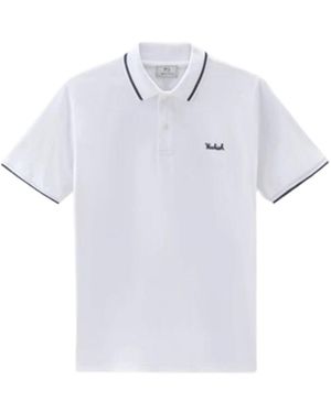 Woolrich Polo Shirts - Bleu