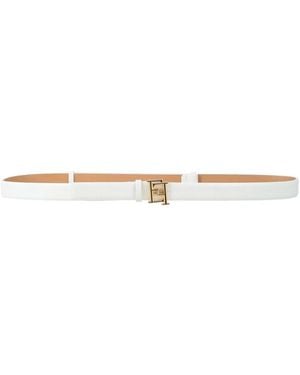 Elisabetta Franchi Belts - White