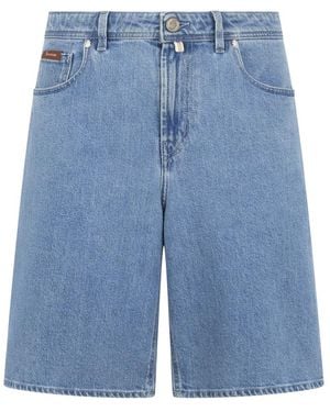 Billionaire Denim Shorts - Azul