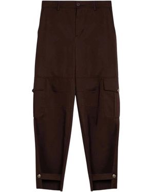 Moschino Straight Trousers - Brown