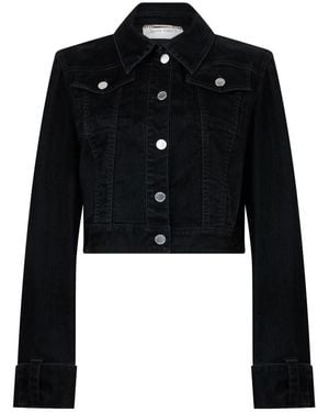 Alberta Ferretti Denim Jackets - Noir