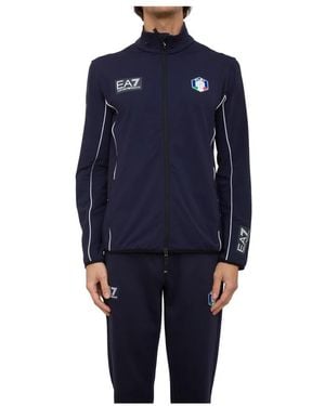 EA7 Light Jackets - Bleu